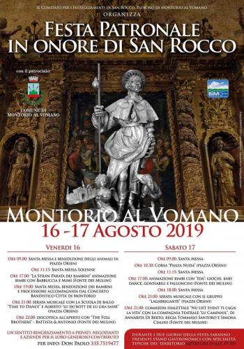 Festa Di San Rocco - Montorio Al Vomano