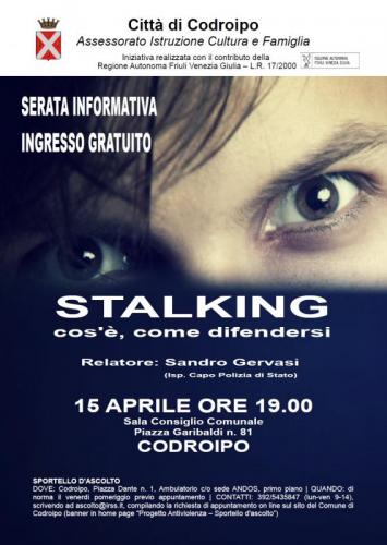 Stalking - Codroipo