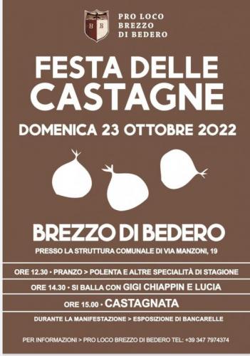 Festa Delle Castagne A Brezza Di Bedero - Brezzo Di Bedero