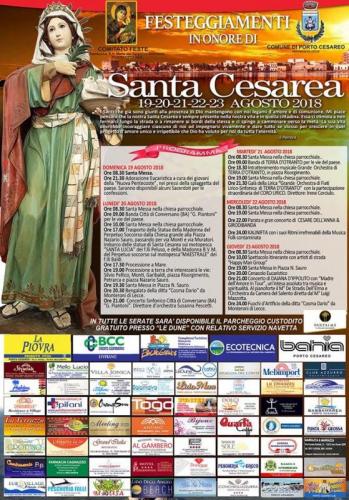 Festeggiamenti In Onore Di Santa Cesarea Vergine - Porto Cesareo