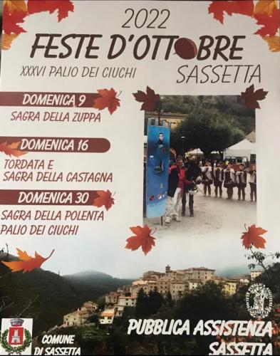 Feste D'ottobre A Sassetta - Sassetta