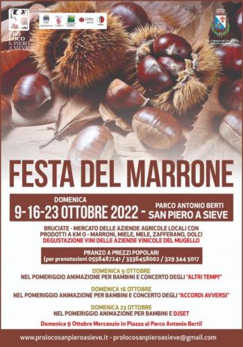 Festa Del Marrone E Dei Prodotti Tipici - Scarperia e San Piero