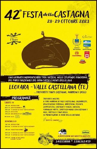 Sagra Della Castagna A Leofara - Valle Castellana