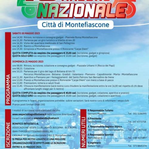 Raduno Nazionale Vespa A Montefiascone - Montefiascone