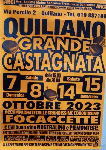 Castagne E Focaccette - Quiliano