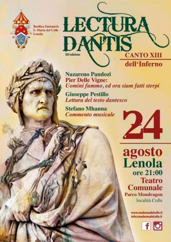 Lectura Dantis - Lenola