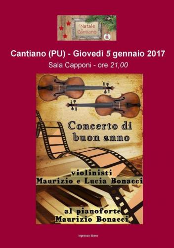 Concerto Di Buon Anno - Cantiano