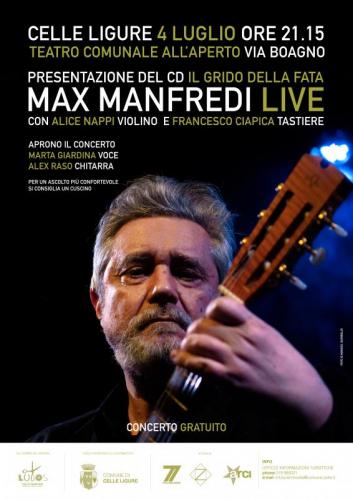 Max Manfredi Live - Celle Ligure