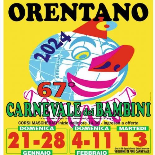 Carnevale Dei Bambini A Orentano - Castelfranco Di Sotto