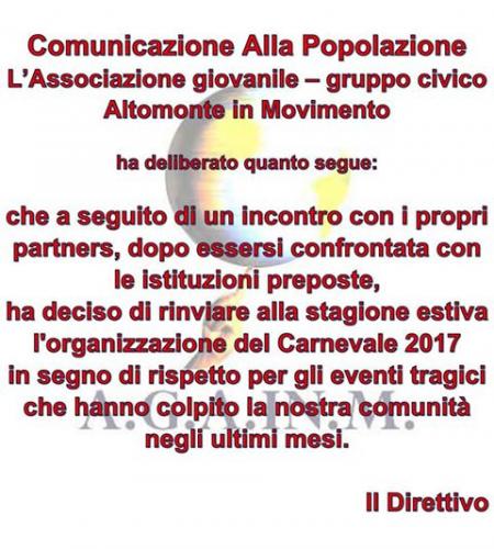 Carnevale Ad Altomonte - Altomonte