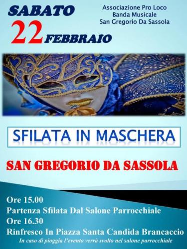 Sfilata Di Carnevale - San Gregorio Da Sassola