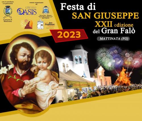Festa Del Gran Falò Di San Giuseppe - Mattinata