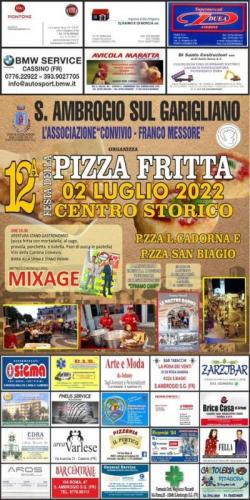 Festa Della Pizza Fritta A Sant'ambrogio Sul Gariglian - Sant'ambrogio Sul Garigliano