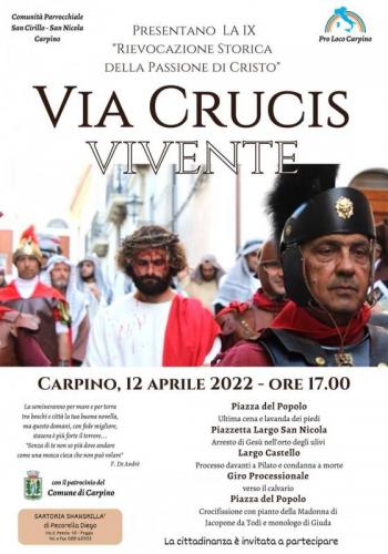 Via Crucis Vivente A Carpino - Carpino