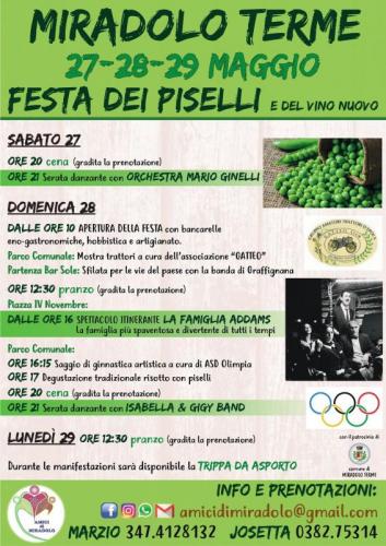Festa Dei Piselli E Del Vino Nuovo - Miradolo Terme