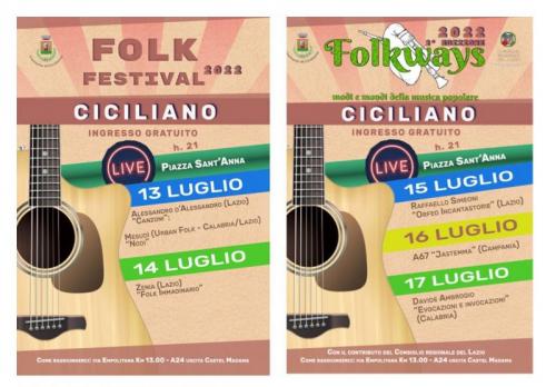 Folk Festival A Ciciliano - Ciciliano