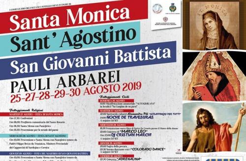 Festa Di San Agostino E San Giovanni - Pauli Arbarei