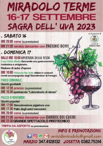 Sagra Dell'uva - Miradolo Terme