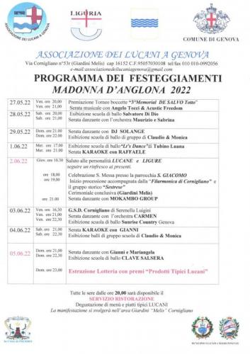 Festa Madonna Dell’anglona A Genova - Genova