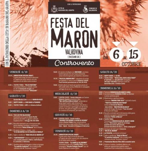 Festa Del Maron A Valrovina - Bassano Del Grappa