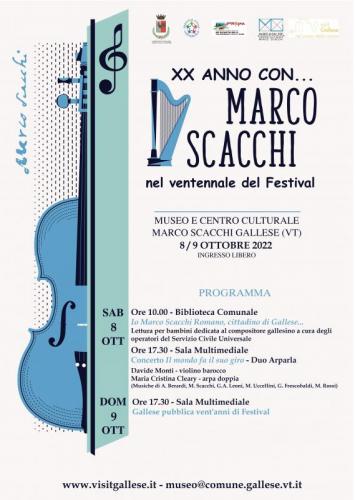 Festival Marco Scacchi - Gallese