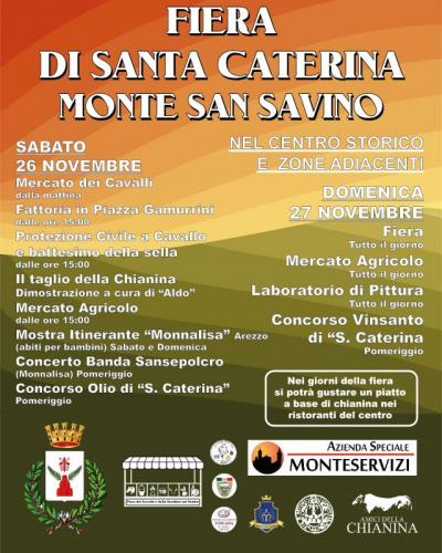 Fiera Di Santa Caterina A Monte San Savino - Monte San Savino