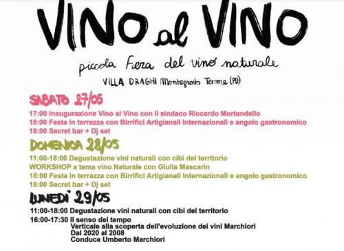 Vino Al Vino Fiera Del Vino Naturale A Montegrotto Terme - Montegrotto Terme
