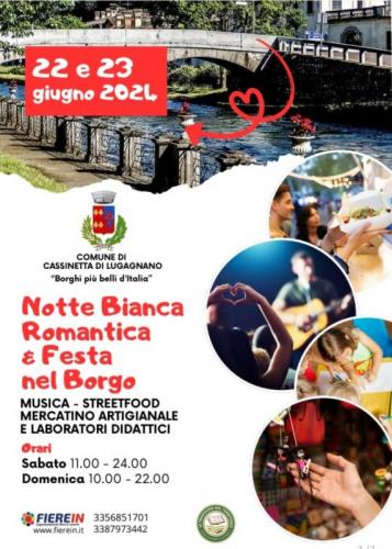 Notte Bianca Romantica E Festa Nel Borgo - Cassinetta Di Lugagnano