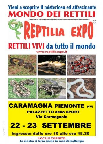 Reptilia Expo: L'affascinante Mondo Dei Rettili  - Caramagna Piemonte