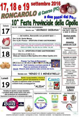 Festa Provinciale Della Cipolla - Caorso