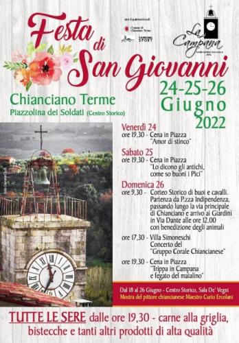 Festa Di San Giovanni Battista -  Chianciano Terme - Chianciano Terme