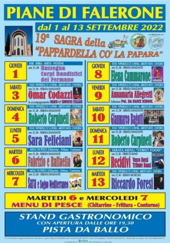 Sagra Della Pappardella Co La Papara - Falerone