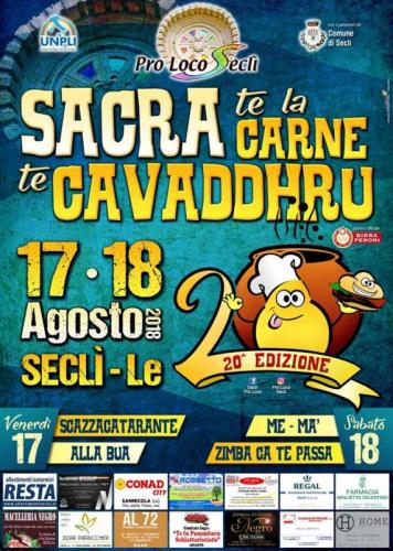 Sacra Te La Carne Te Cavaddhru - Seclì