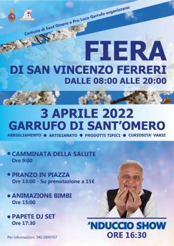 Fiera Di San Vincenzo Ferreri Garrufo Di Sant'omero - Sant'omero