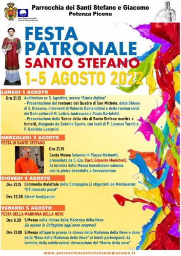 Festa Patronale Di Santo Stefano A Potenza Picena  - Potenza Picena