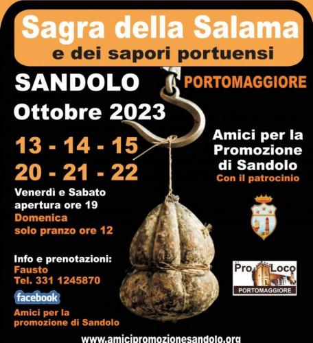 Sagra Della Salama E Dei Sapori Portuensi - Portomaggiore