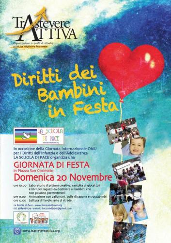 La Giornata Mondiale Dei Diritti Dei Bambini - Roma