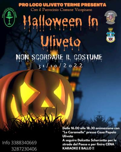 Halloween A Uliveto Terme - Vicopisano
