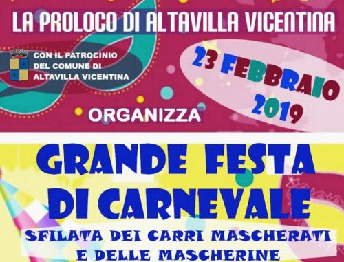 Carnevale Ad Altavilla Vicentina - Altavilla Vicentina