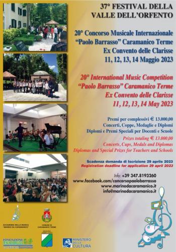 Concorso Musicale Internazionale 'paolo Barrasso' - Caramanico Terme