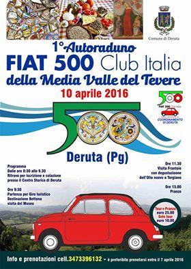 Raduno Fiat 500 Club Italia - Deruta