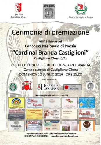 Premiazione Concorso Poesia - Castiglione Olona