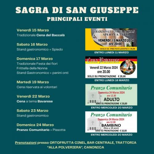 Sagra Di San Giuseppe A Cassola - Cassola