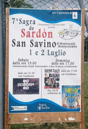 Sagra De Sardon A San Savino - Montescudo-Monte Colombo