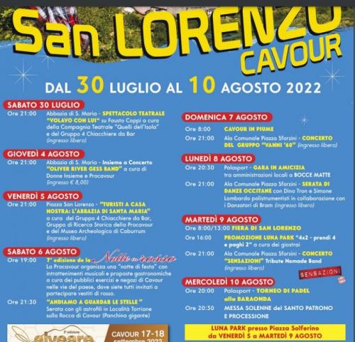 Festa Patronale Di San Lorenzo - Cavour
