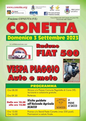 Raduno Fiat 500  Vespa Piaggio - Cona