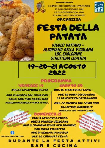 Festa Della Patata A Vigolo Vattaro - Altopiano Della Vigolana