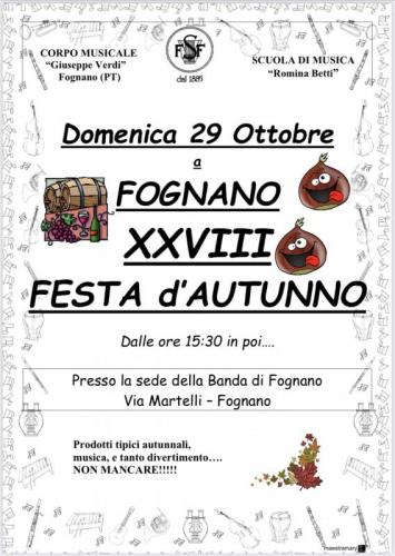 Festa D'autunno A Fognano - Montale