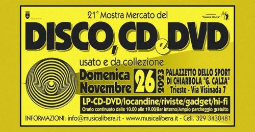 Mostra Mercato Del Disco, Cd, Dvd Usato E Da Collezione - Trieste