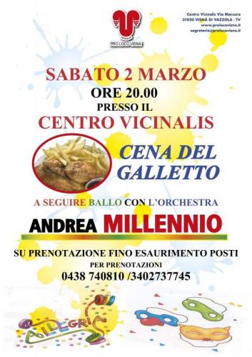 Cena Del Galletto - Vazzola